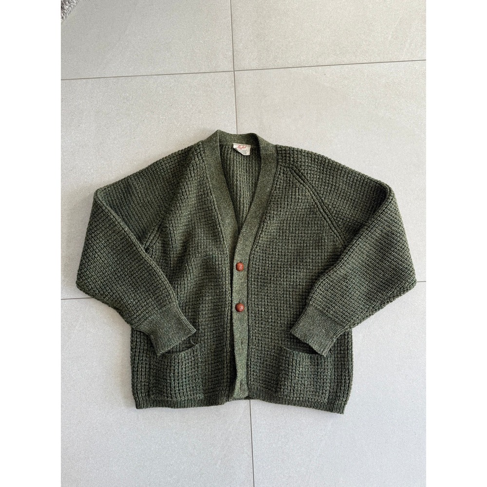Vintage 60s Byford Hardy Amies Wool Cardigan Sweater